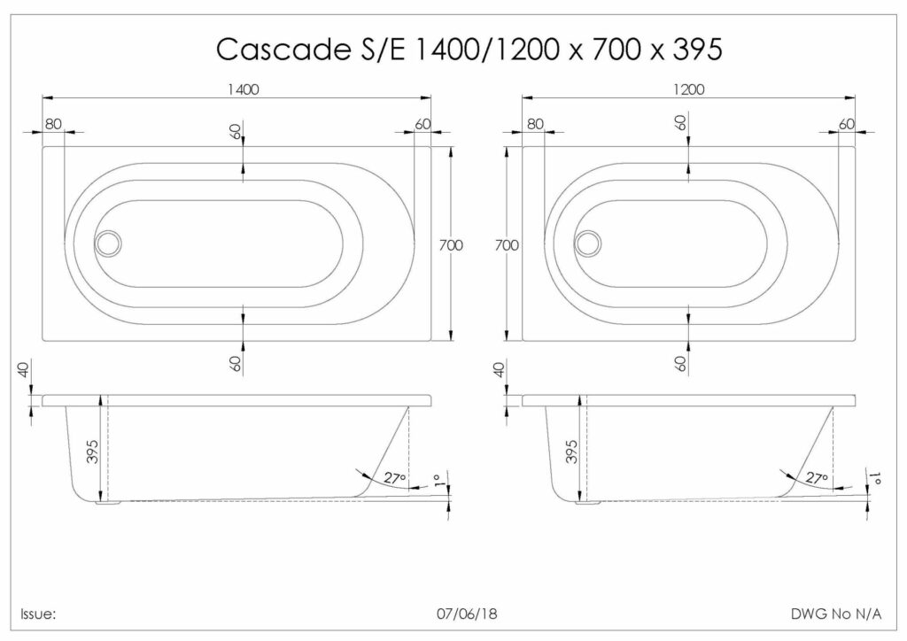 Cascade SE 1200/1400×700