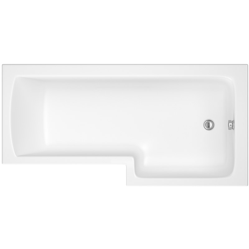 Solarna L Shower Bath RH Top Shot