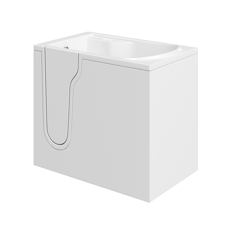 Freedom Mini Deep Soak Bath 3/4 View