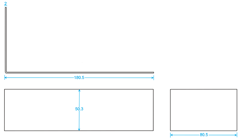 The One Piece Technical Drawing