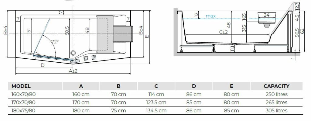 Elegance Technical Drawing