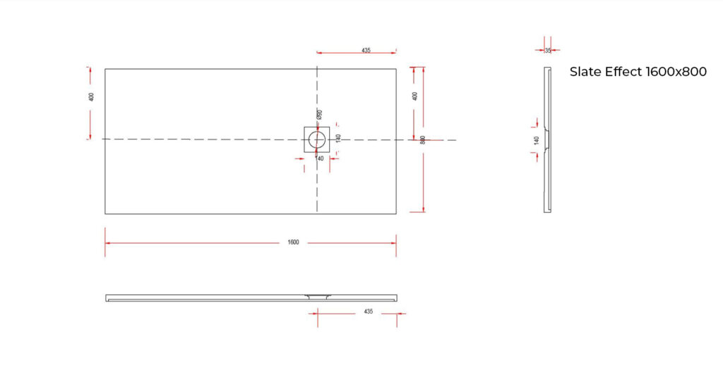 Slate Effect 1600×800 Technical Drawing